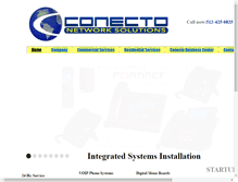 Tablet Screenshot of conectoservices.com